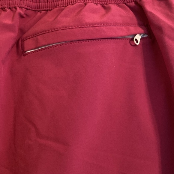 Bonobos Throwback Retro Swim Trunks 7” Raspberry White Trim Size XXL - Picture 6 of 8